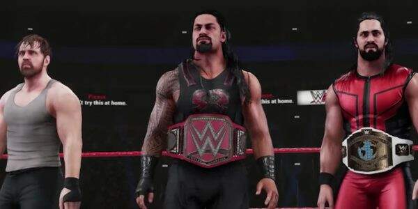 Jogo do playstation 4 wwe luta livre