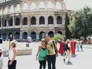 Coliseu na Itália (Arquivo Pessoal)