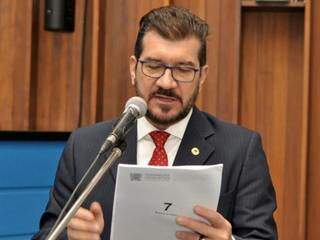 Deputado estadual Pedro Kemp afirma que projetos autorizativos são &quot;inócuos&quot; (Foto: Luciana Nassar/ALMS)