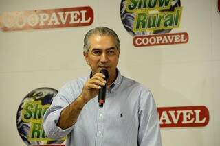 Governador afirma que todos municípios irão ganhar com a mudança no imposto. (Foto: Chico Ribeiro/Notícias MS)