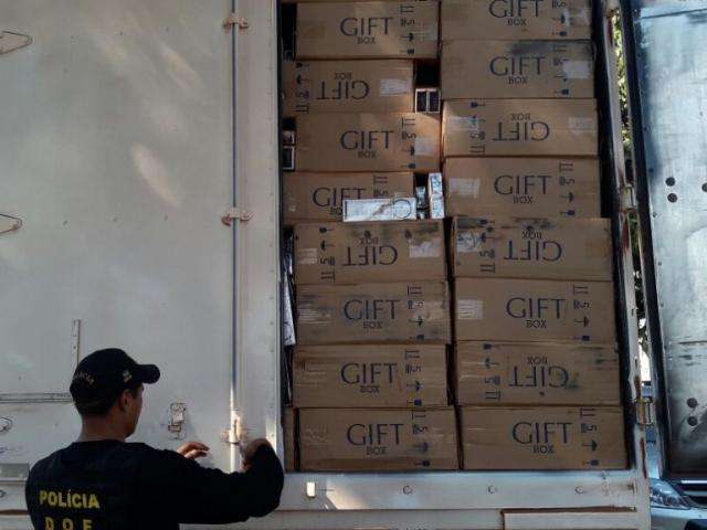 Com mais 60 mil pacotes, DOF bate recorde em apreens&atilde;o de cigarro