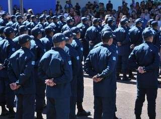 No total, são oferecidas 438 vagas para a Polícia Militar (Foto: arquivo / Campo Grande News