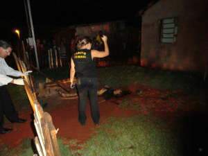  Em Dourados, homem &eacute; assassinado com tr&ecirc;s tiros em frente de casa 