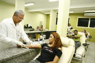 Centro tem urgência em doações de sangue tipo O negativo. (Foto: Divulgação)