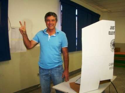 Murilo é reeleito em Dourados a com 62,43% dos votos