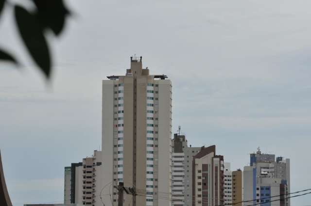 Domingo será de tempo nublado e possibilidade de chuva