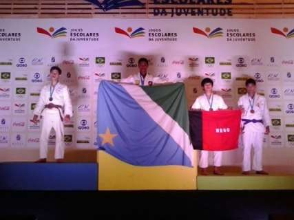 Judô conquista 1ª medalha de ouro para MS nos Jogos da Juventude 