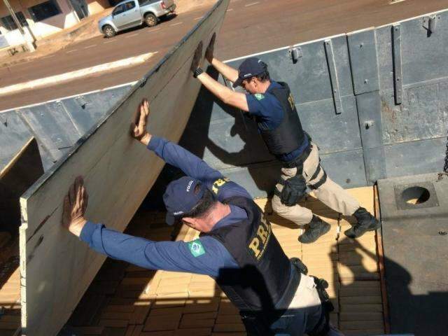 Apreendida em MS carga de maconha que abasteceria morros cariocas