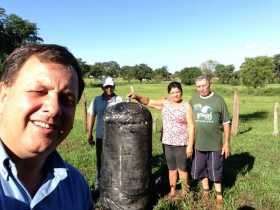 Pol&iacute;cia aguarda t&eacute;cnicos para vistoriar objeto espacial que caiu em ch&aacute;cara