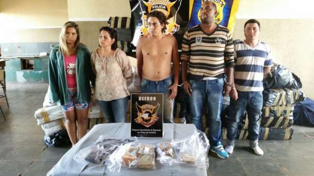 Quadrilha liderada por m&atilde;e e filho ostentava com carr&otilde;es oriundos do tr&aacute;fico