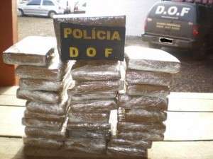 Homem &eacute; preso com 40 quilos de maconha em &ocirc;nibus de viagem 