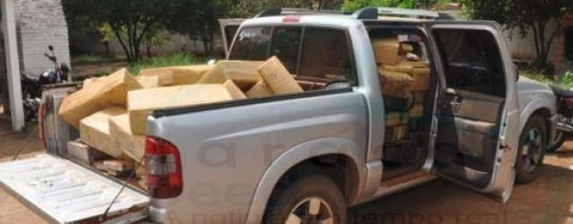  Em Maracaju, Pol&iacute;cia apreende quase uma tonelada de maconha na MS-154 