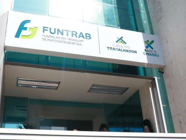 Funtrab tem 625 vagas de trabalho em Mato Grosso do Sul nesta segunda