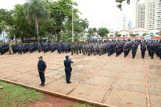 1200 policiais militares e 400 guardas estarão a disposição da população. (Foto: Fernando Antunes)
