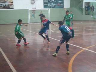 Jogos da Copa Pelezinho foram disputados hoje em Campo Grande. 