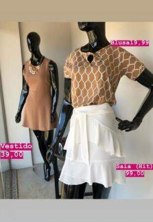 Com vestidos a partir de 19,90, outlet faz mega bazar para mudar de endereço