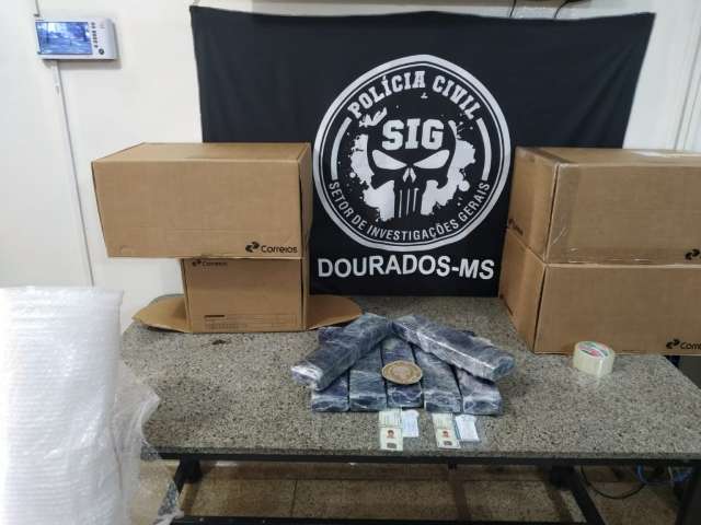 Traficante de 20 anos despachava maconha tipo exporta&ccedil;&atilde;o via Correios