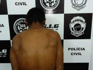 Luiz Fernando foi preso ontem pelo SIG e confessou dois assassinatos em Dourados (Foto: Divulgação)