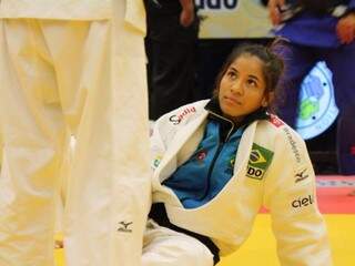 Larissa Farias foi derrotada na repescagem e ficou na 7ª posição em competição (Foto: Divulgação)