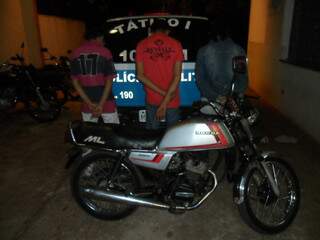 Moto foi furtada no último dia 29 em frente ao hospital do Exército. (Foto: Divulgação)