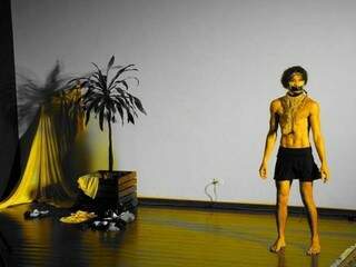 Evento foi aberto ontem, com performance de Paulo Paim, com Dança Contemporânea Strip-Tease de Mentes. (Foto: Divulgação)