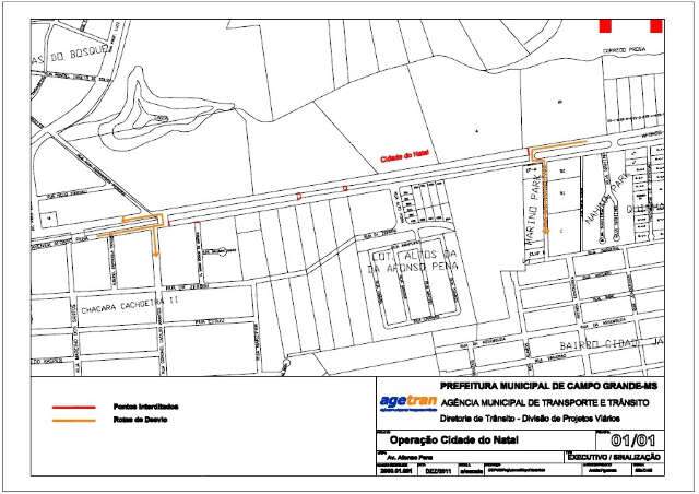  Trecho da Afonso Pena ser&aacute; interditado para inaugura&ccedil;&atilde;o da Cidade do Natal