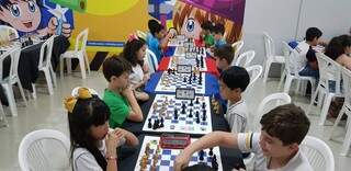 Estrutura da Chess And Kids  tem todo conforto para as turmas se dedicarem às atividades. (Foto: Divulgação)