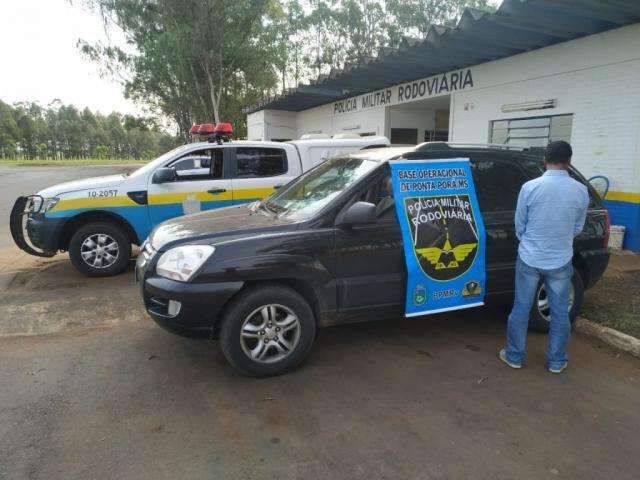 Carro blindado que seria levado para a fronteira &eacute; recuperado em abordagem 