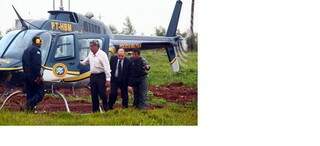 Helicóptero de Abadia foi cedido em 2007 e usado pelo governo. (Foto: Rachid Waqued)