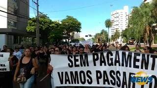No 3º dia, protesto complica trânsito na Afonso Pena