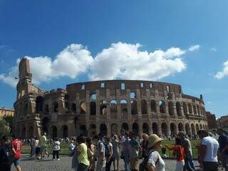 Coliseu Romano. (Foto:Acervo Pessoal)