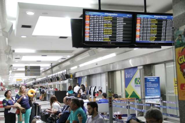Paralisa&ccedil;&atilde;o de aerovi&aacute;rios atrasa ao menos tr&ecirc;s voos em Campo Grande