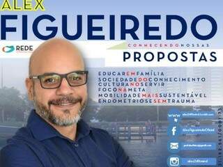 Alex Figueiredo disputa vaga na Assembleia Legislativa.