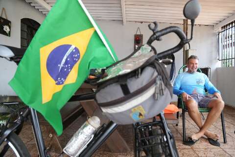 Aos 50 anos, Ivalney realiza sonho e viaja de bicicleta por toda América do Sul 