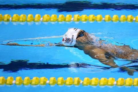 Campo-grandense se classifica com recorde para semifinal dos 200m costas