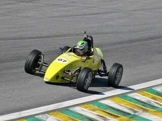Carro da Fórmula Vee, uma categoria junior de automobilismo com veículos monopostos de baixo custo. A F-Vee chega a Campo Grande em julho (Foto: F-Vee/Divulgação)