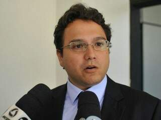O economista Pedro Pedrossian Neto apresentou um balanço da reunião. (Foto: Alcides Neto)