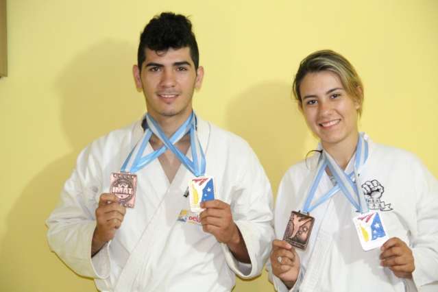 Atletas do interior do MS brilham em mundial de artes marciais na Argentina