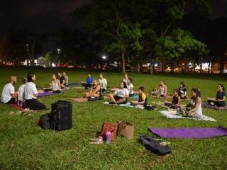 Projeto começou ontem e segue mensalmente com encontros pelos parques da cidade, sempre gratuito. (foto: Thaís Pimenta)