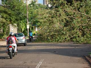 Bairro Itanhangá foi um dos mais afetados pelo temporal no último domingo. (Foto: Simão Nogueira)