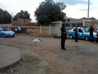 Homicídio ocorreu no bairro Parque do Sol. (Foto enviada por leitor)