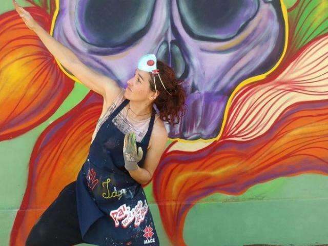 Grafiteiros fazem exposi&ccedil;&atilde;o para mostrar arte urbana em Campo Grande