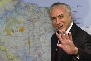 O presidente Michel Temer se reúne empresários. (Foto: Agência Brasil)