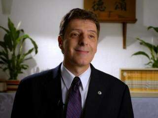 Marcos Rogerio Silvestri Vaz Pinto, superintendente da Seicho-No-Ie do Brasil (Foto: TV Brasil)