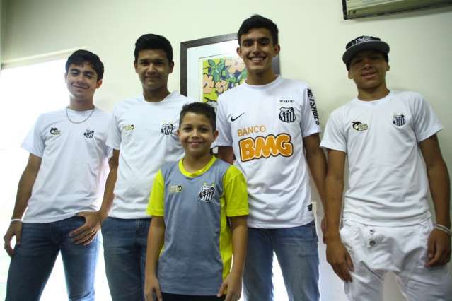 Quatro meninos de MS s&atilde;o selecionados para jogar &ldquo;all star&rdquo; do Santos