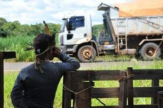 Órgão ministerial quer proteger indígenas de atropelamento na BR-463 (Foto: Divulgação/MPF/MS)