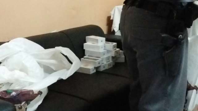 Preso com 600 celulares &eacute; suspeito de assaltar outra loja de departamentos