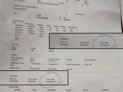 Bernal eleva em 190% e mulher n&atilde;o paga imposto nem com venda de carro