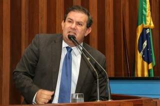 Eduardo Rocha defendeu atual presidente e fez críticas a gestão de Dilma Rousseff (Foto: Assessoria/ALMS)