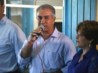 Governador Reinaldo Azambuja quer ampliar discussão sobre vinda de venezuelanos (Foto: Marcos Ermínio)